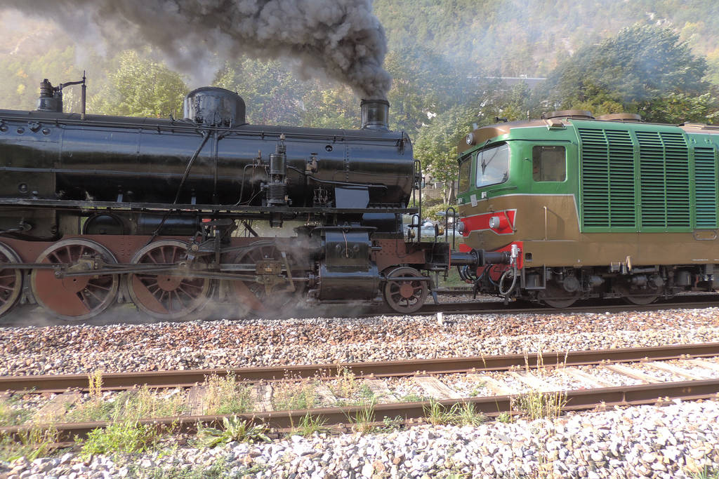 Treno storico Cuneo Ventimiglia 