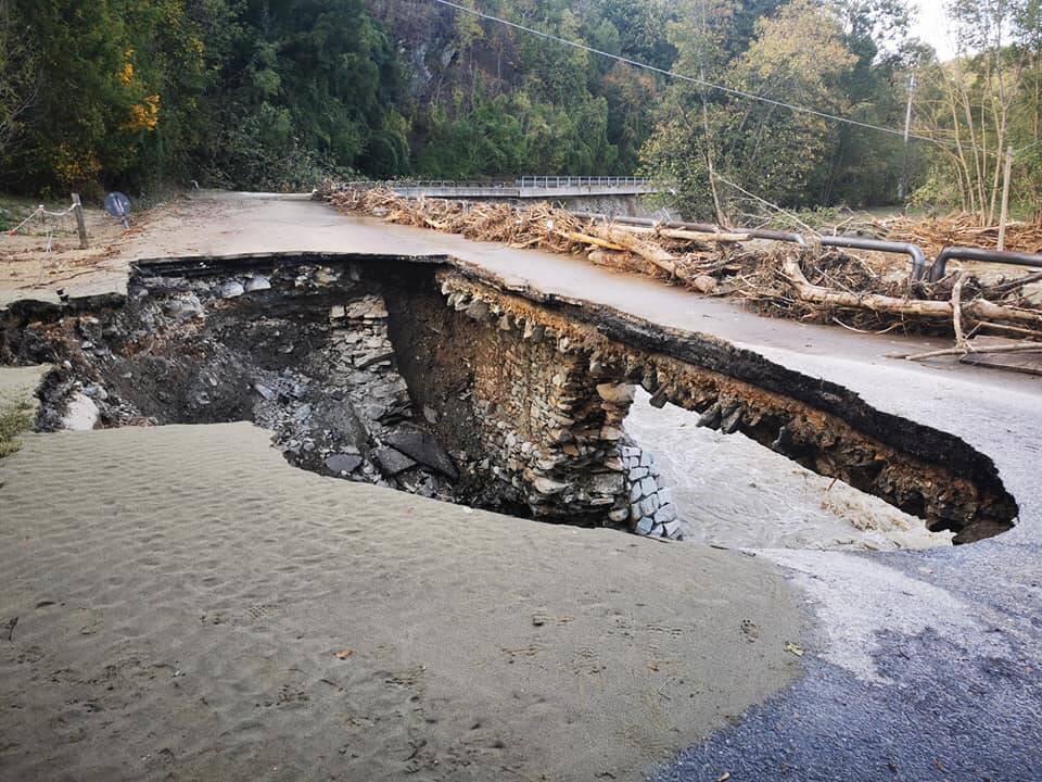 alluvione Pamparato 2020