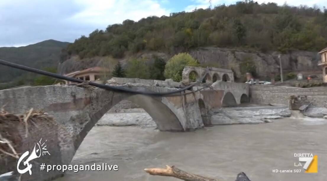 ponte romano Bagnasco propaganda live