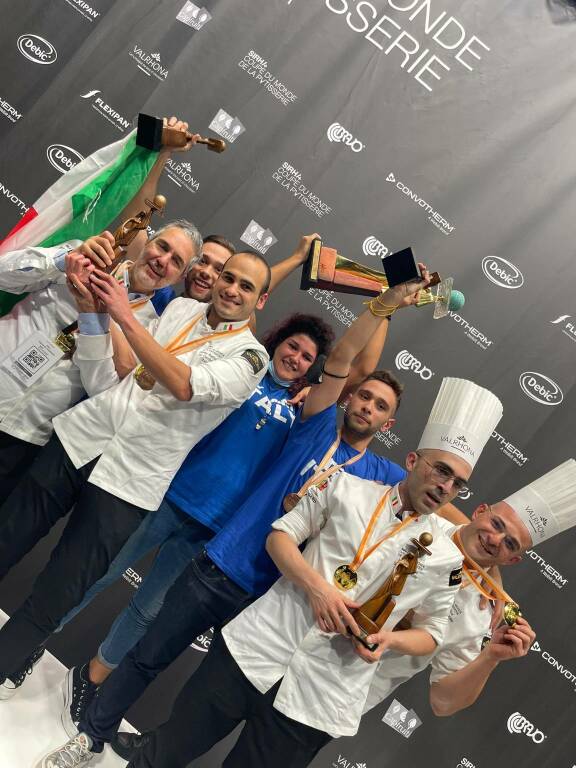 matteo e lorenzo marchisio - italia campione del mondo pasticceria