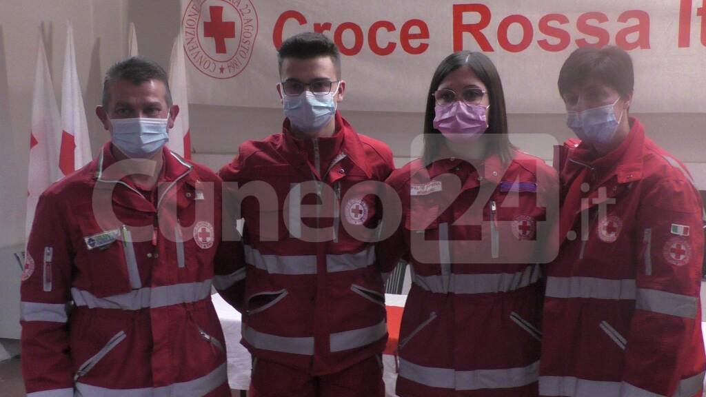Vittorio Ferrero alla Croce Rossa di Peveragno