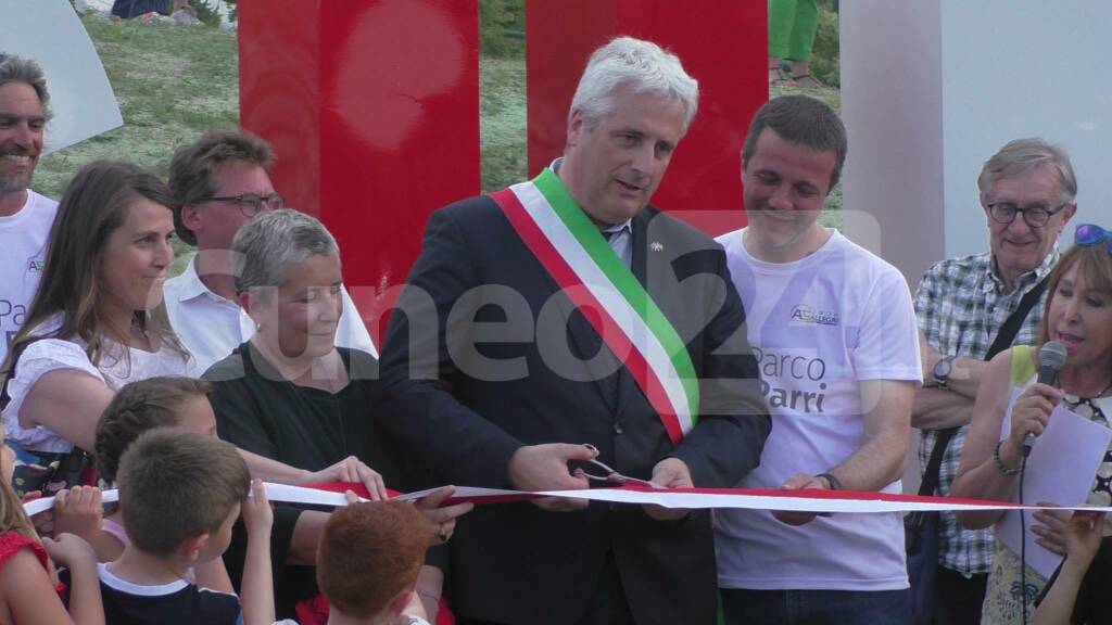 Cuneo, inaugurazione Parco Parri